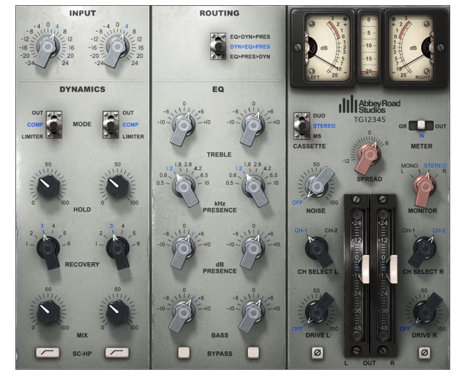 Waves EMI TG12345 Channel Strip
